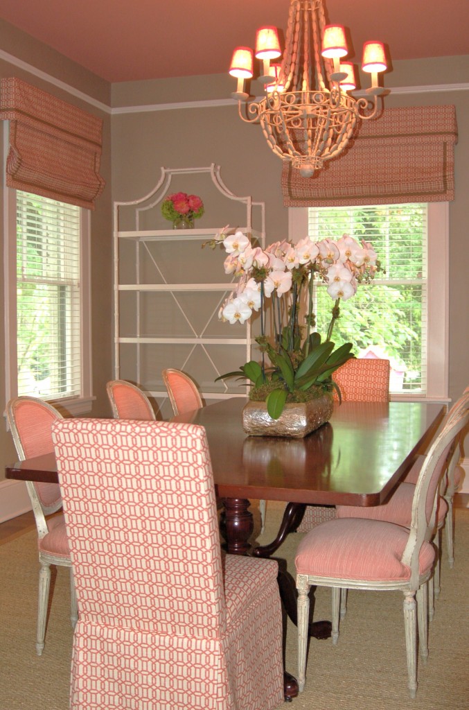 Catherine M. Austin Interior Design/ Pink House Dining Room