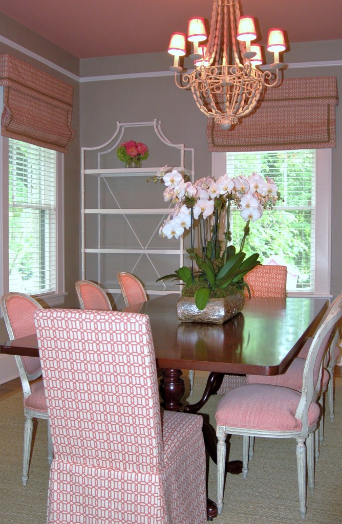 Catherine M. Austin Interior Design/ Pink House Dining Room